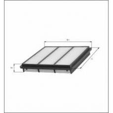 LX 1700 KNECHT Воздушный фильтр