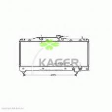 31-1099 KAGER Радиатор, охлаждение двигателя