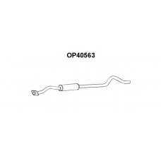 OP40563 VENEPORTE Предглушитель выхлопных газов