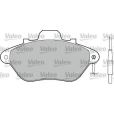 540427 VALEO Комплект тормозных колодок, дисковый тормоз