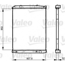 733514 VALEO Радиатор, охлаждение двигателя