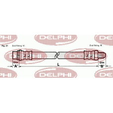 LH3774 DELPHI Тормозной шланг