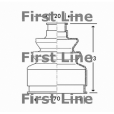 FCB2783 FIRST LINE Пыльник, приводной вал