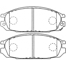 PN-2371 JNBK Колодки тормозные