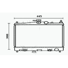 RM0574 EQUAL QUALITY Радиатор, охлаждение двигателя