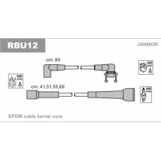 RBU12 JANMOR Комплект проводов зажигания