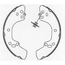 BS1031 QUINTON HAZELL Комплект тормозных колодок