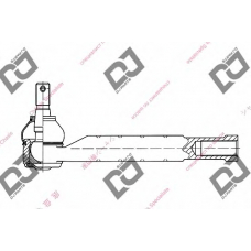 DE1194 DJ PARTS Наконечник поперечной рулевой тяги