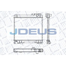 RA0050620 JDEUS Радиатор, охлаждение двигателя