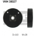 VKM 38027 SKF Паразитный / ведущий ролик, поликлиновой ремень