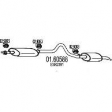01.60588 MTS Глушитель выхлопных газов конечный
