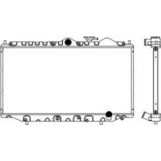 4211-1008 SAKURA  Automotive Радиатор, охлаждение двигателя