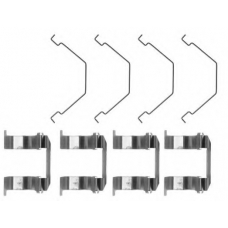 8DZ 355 202-421 HELLA Комплектующие, колодки дискового тормоза