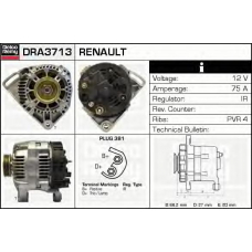 DRA3713 DELCO REMY Генератор