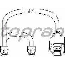 111 585 TOPRAN Датчик, износ тормозных колодок