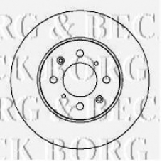 BBD4082 BORG & BECK Тормозной диск