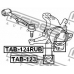TAB-124RUB FEBEST Втулка, рычаг колесной подвески