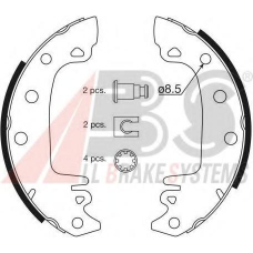 8009 ABS Комплект тормозных колодок