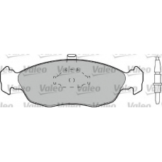 540492 VALEO Комплект тормозных колодок, дисковый тормоз