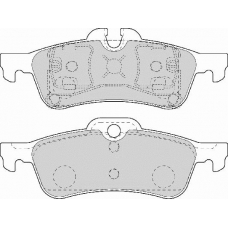 FD7103N NECTO Комплект тормозных колодок, дисковый тормоз