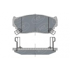 SP 135 SCT Комплект тормозных колодок, дисковый тормоз