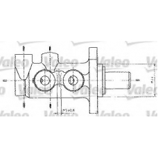 402321 VALEO Главный тормозной цилиндр