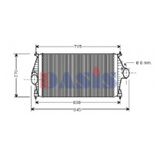 067060N AKS DASIS Интеркулер