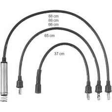 ZEF576 BERU Комплект проводов зажигания
