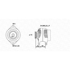 943355172010 MAGNETI MARELLI Генератор