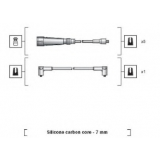 941318111032 MAGNETI MARELLI Комплект проводов зажигания