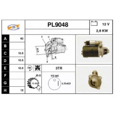 PL9048 SNRA Стартер