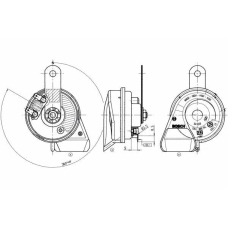 9 320 335 208 BOSCH Звуковой сигнал; звуковой сигнал