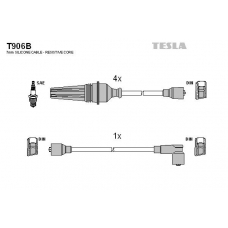 T906B TESLA Комплект проводов зажигания