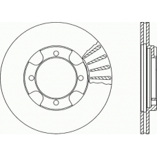 BDR1346.20 OPEN PARTS Тормозной диск