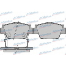 AC0581038D AC Delco Комплект тормозных колодок, дисковый тормоз