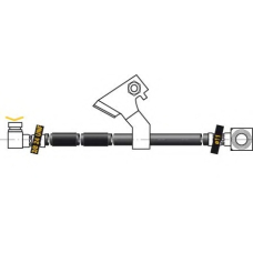 F6553 MGA Тормозной шланг