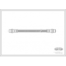 19018182 CORTECO Тормозной шланг