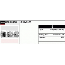 DC884650 DELCO REMY Тормозной суппорт