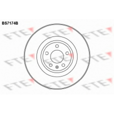 BS7174B FTE Тормозной диск