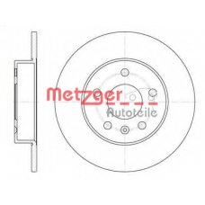 6578.00 METZGER Тормозной диск