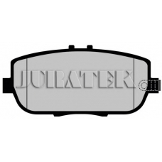 JCP1894 JURATEK Комплект тормозных колодок, дисковый тормоз