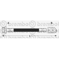 T 56 076 BREMBO Тормозной шланг