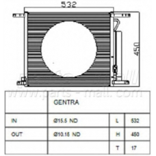 PXNCC-028 Parts mall Конденсатор, кондиционер