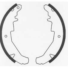 BS1089 QUINTON HAZELL Комплект тормозных колодок
