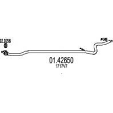 01.42650 MTS Труба выхлопного газа