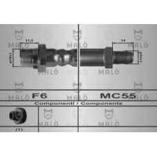 80294 Malo Тормозной шланг