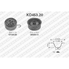 KD453.20 SNR Комплект ремня грм