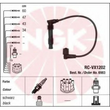 6983 NGK Комплект проводов зажигания