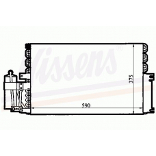 94234 NISSENS Конденсатор, кондиционер