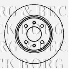 BBD4019 BORG & BECK Тормозной диск